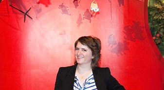 Kitty Crowther, fotografering av ALMA-pristagaren på Junibacken 2010 Kitty Crowther, fotografering av ALMA-pristagaren på Junibacken 2010