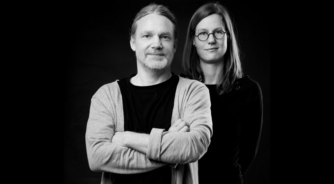 Martin Widmark & Helena Willis. Foto: Stefan Tell Martin Widmark & Helena Willis. Foto: Stefan Tell