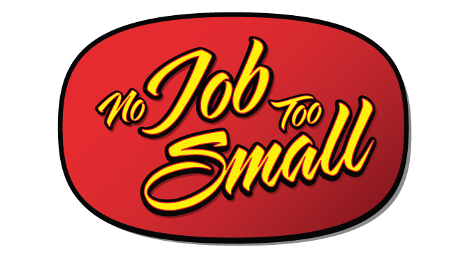 Logotyp f&ouml;r No Job Too Small