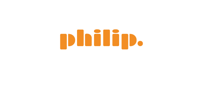 Logotyp f&ouml;r fotograf Philip Laurell