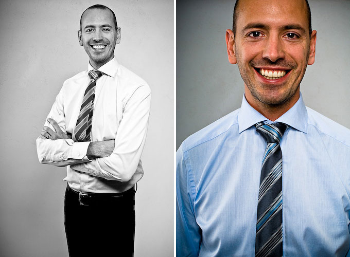 foto Stefan Tell - Portr&auml;tt av Bertil Guve i studio