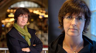 Christina Wahlden, f&ouml;rfattarportr&auml;tt f&ouml;r Norstedts/Rab&eacute;n & Sj&ouml;gren. Fotograf Stefan Tell