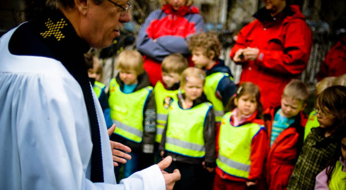 Foto: Stefan Tell - Musbegravning i Vasa Kyrka med f&ouml;rfattare Ulf Nilsson