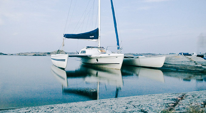 foto - Stefan Tell - Trimaran Stockholms skärgård Dragonfly foto - Stefan Tell - Trimaran Stockholms skärgård Dragonfly